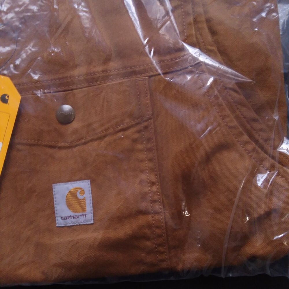 Carhartt Montana Vest Brown Duck Canvas NWT - Picture 6 of 6